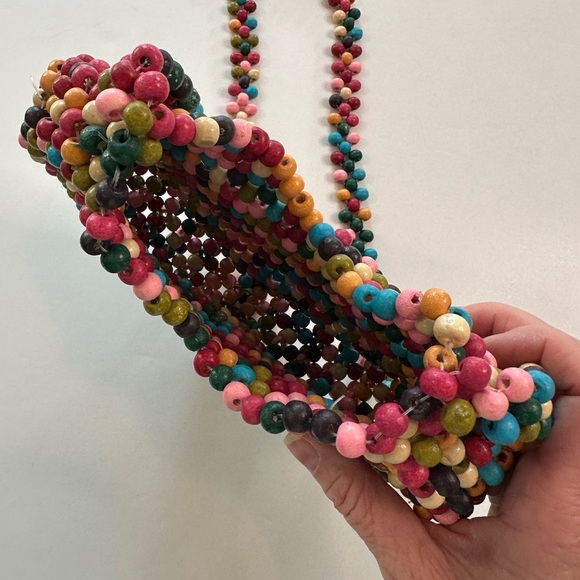 Urban Outfitters Heart Beaded Crossbody Bag - Picture 7 of 11